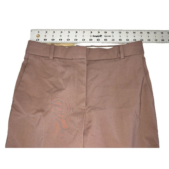 Aritzia Publish Trousers Pants Womens 8 Brown High Rise Bootcut Tailored Office - Picture 8 of 16